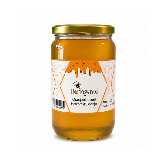 Oranjebloesemhoning 900g Spanje Honingwinkel