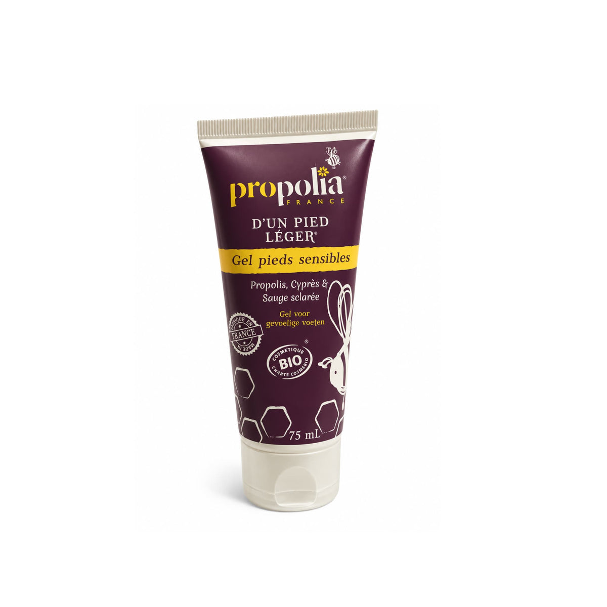 Gel for sensitive feet with propolis 75ml Propolia