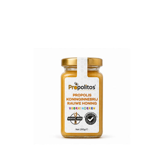 Propolis Rauwe Honing Mix voor Kinderen 190g Propolitos
