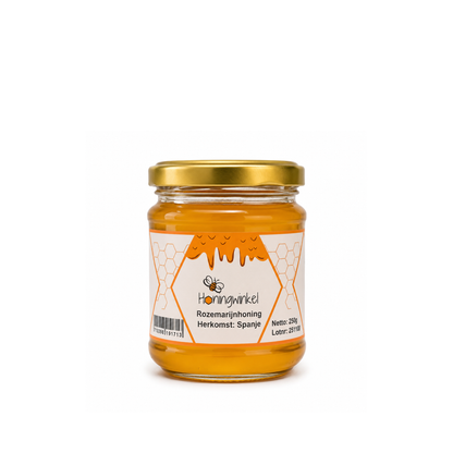 Sinaasappelhoning 250g Italië Honingwinkel (vloeibaar)