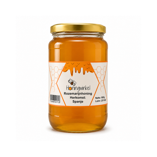 Rozemarijnhoning Spanje 900g Honingwinkel