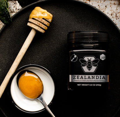 Manukahoning MGO 400+ Monofloral 250g Nieuw-Zeeland Zealandia