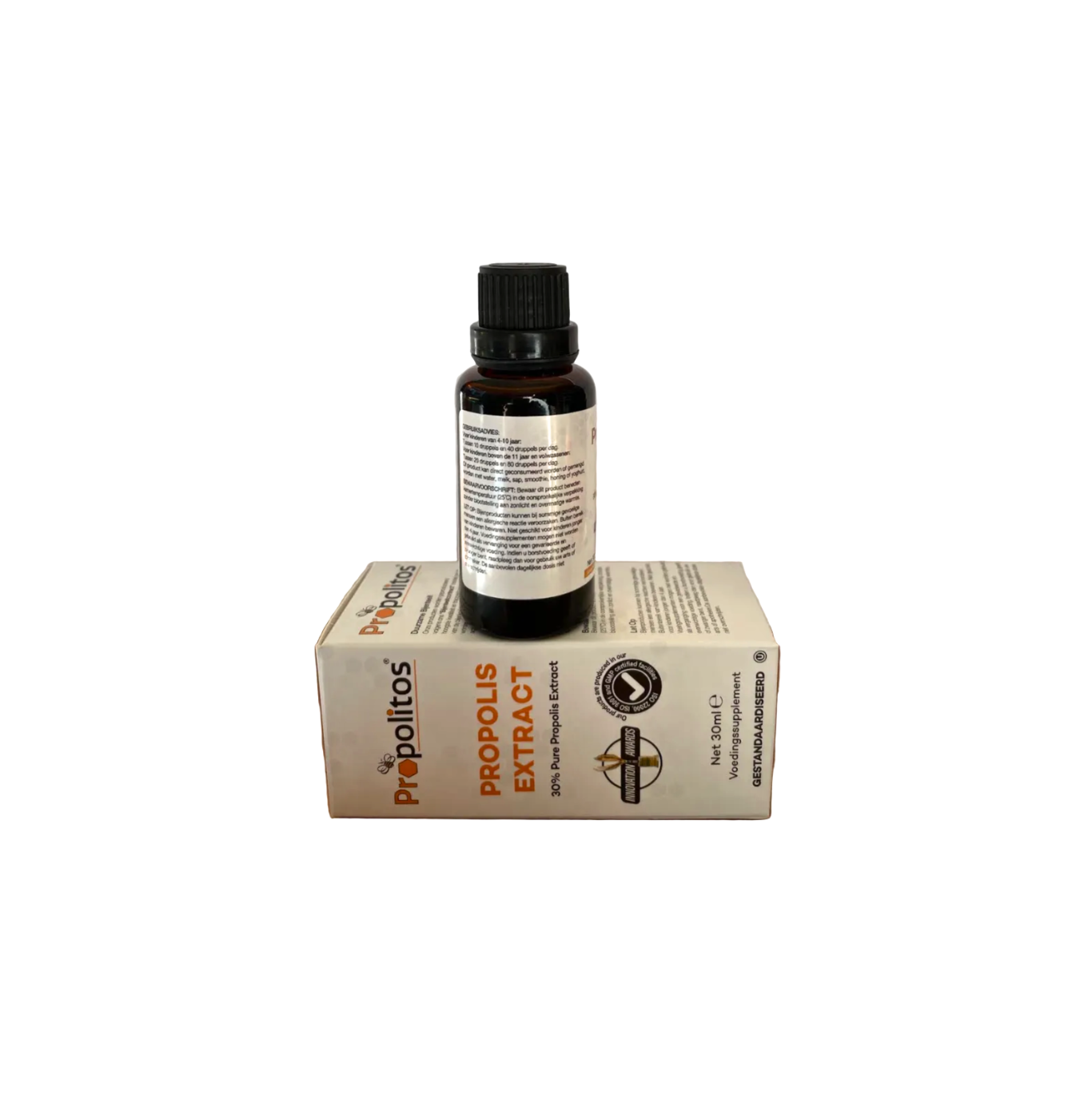 100% Propolis Extract tinctuur, 30% pure propolis, 30ml Propolitos