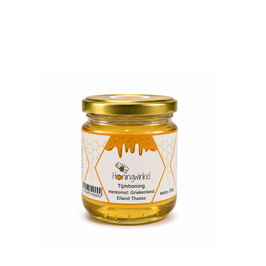 Tijmhoning 250g Griekenland Honingwinkel  (vloeibaar)