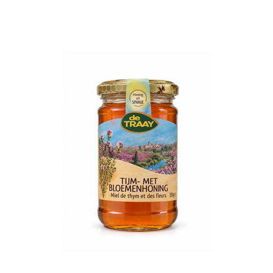 Thymian mit Blütenhonig Spanien 350g (flüssig)