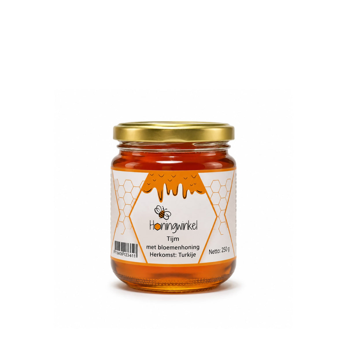 Thymian mit Blütenhonig 250g Türkei Honigshop (flüssig)