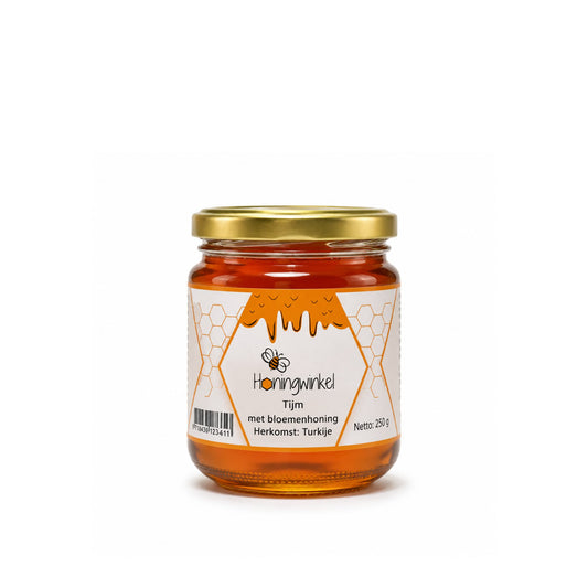 Thymian mit Blütenhonig 250g Türkei Honigshop (flüssig)