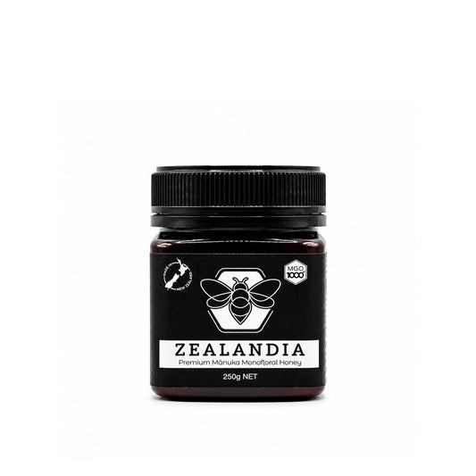 Manukahoning MGO 1000+ Monofloral 250g Nieuw-Zeeland Zealandia