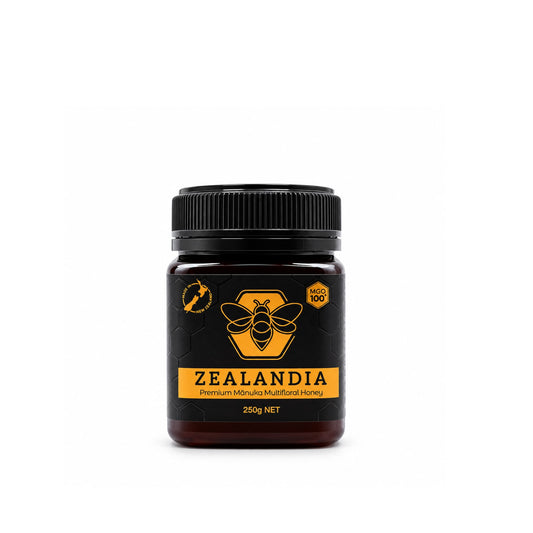 Manukahoning MGO 100+ Multifloral 250g Nieuw-Zeeland Zealandia