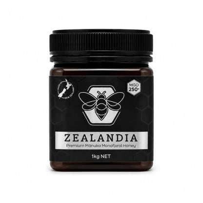 Manukahoning MGO 250+ Monofloral 1kg Nieuw-Zeeland Zealandia