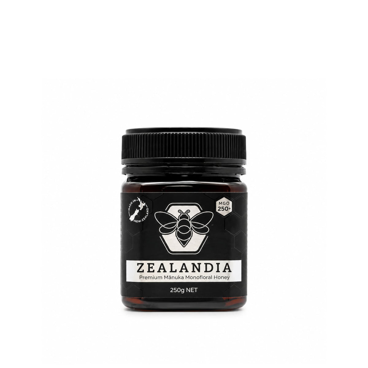 Manuka Honey MGO 250+ Monofloral 250g New Zealand Zealandia