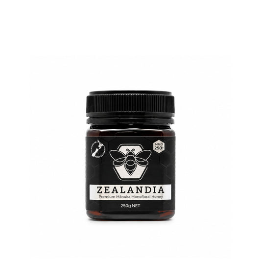 Manukahoning MGO 250+ Monofloral 250g Nieuw-Zeeland Zealandia