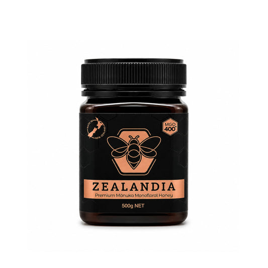 Manukahoning MGO 400+ Monofloral 500g Nieuw-Zeeland Zealandia
