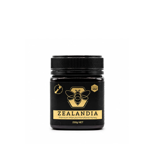 Manukahoning MGO 550+ Monofloral 250g Nieuw-Zeeland Zealandia