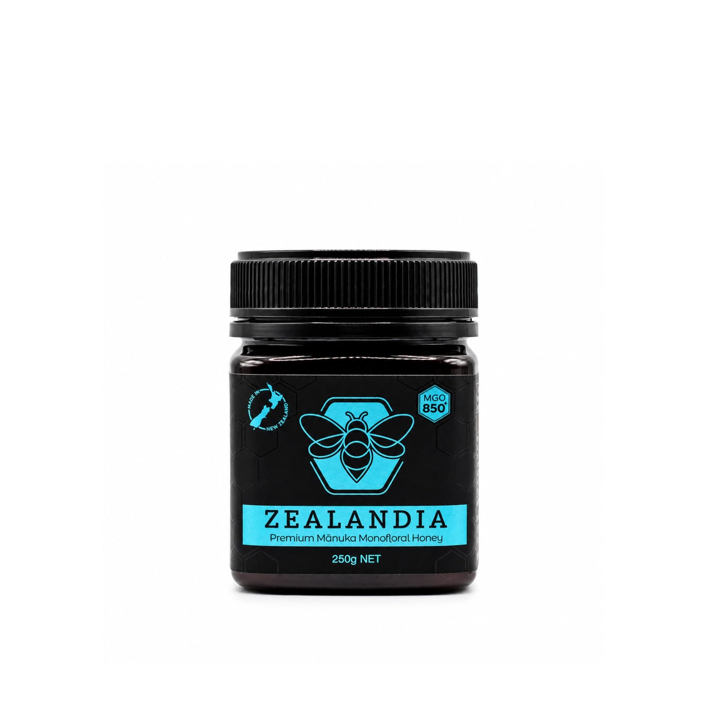 Manukahoning MGO 850+ Monofloral 250g Nieuw-Zeeland Zealandia