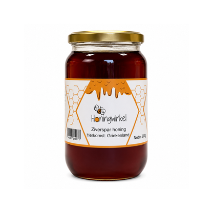 Zilverspar honing 900g Griekenland Honingwinkel