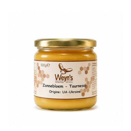 Sonnenblumenhonig 500g Ukraine Weyn's (cremig)