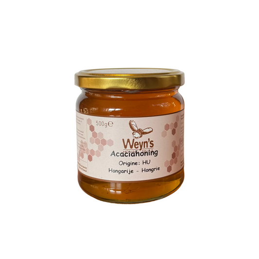 Acaciahoning Hongarije  500g Weyn's Vloeibare