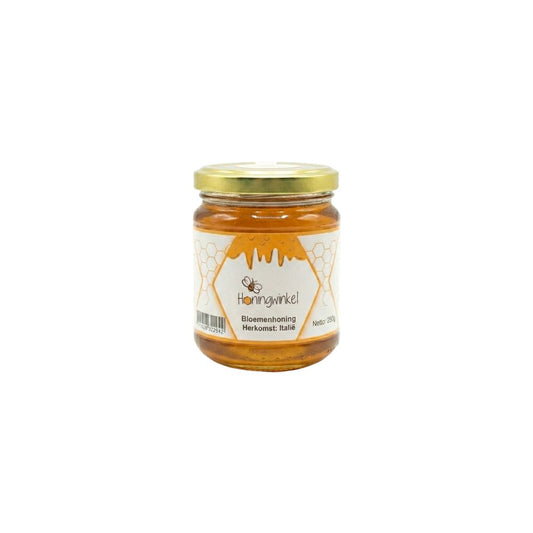 Bloemenhoning Italië 250g Honingwinkel (vloeibaar)