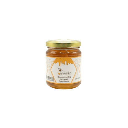 Bloemenhoning 250g Griekenland Honingwinkel (vloeibaar)