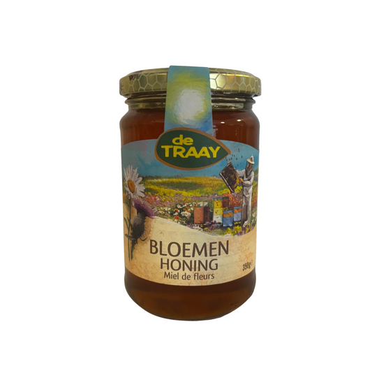 Bloemenhoning 350g de Traay (vloeibaar)