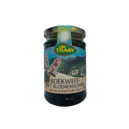 Boekweithoning met Bloemen 350g de Traay (vloeibaar)