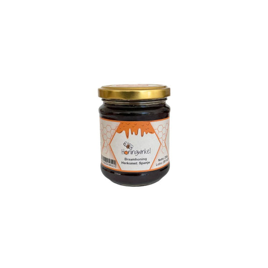 Braamhoning 250g Spanje (Vloeibaar) Honingwinkel