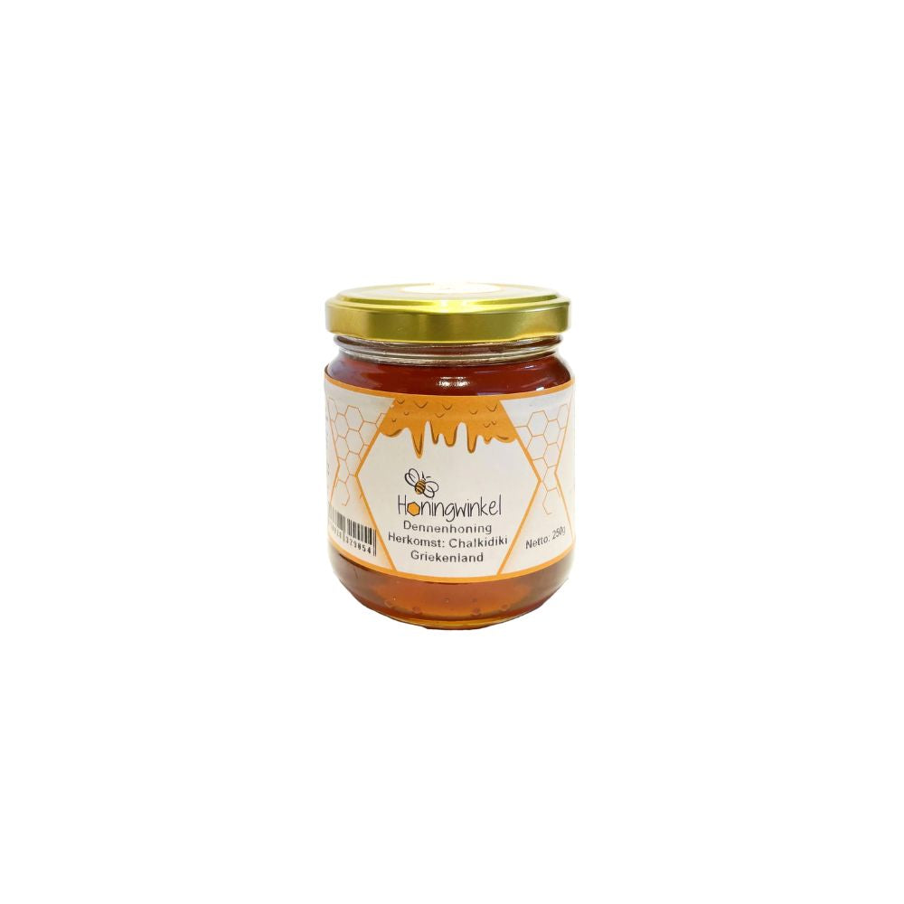 Dennenhoning Griekenland 250g Honingwinkel (vloeibaar)