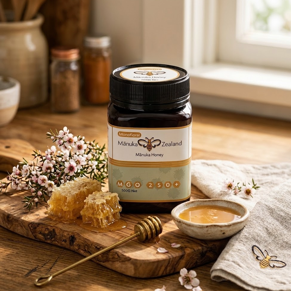 Manukahoning MGO 250+ 500 g Manuka Zealand