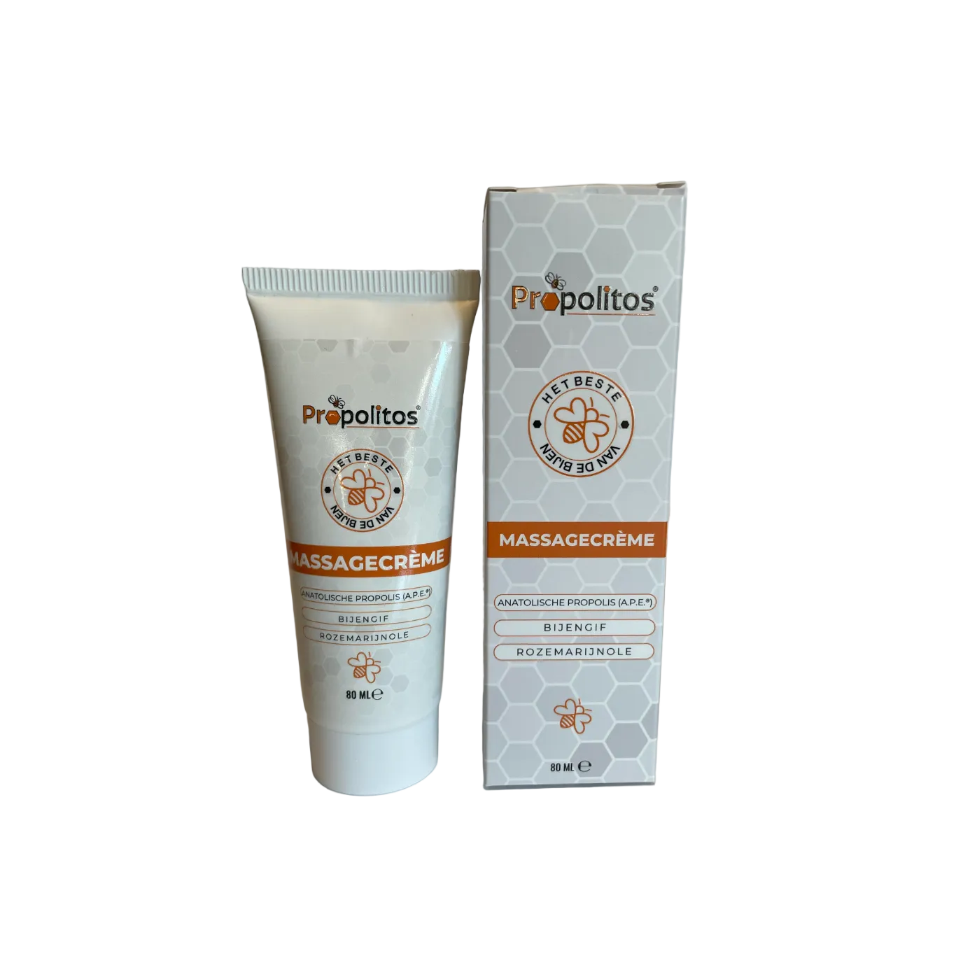 NIEUW!: Crème bijengifzalf 80ml (massagecrème, VERRIJKT met Anatolische Propolis)- Propolitos