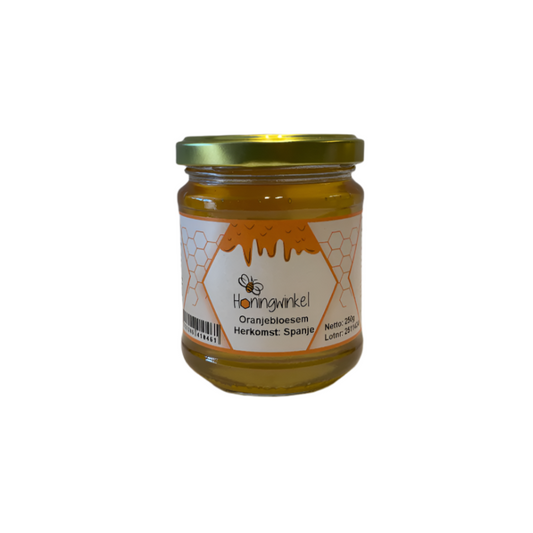 Oranjebloesem Spanje 250g Honingwinkel