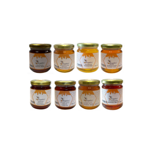 Proefpakket honing, 8 landen, 8 smaken