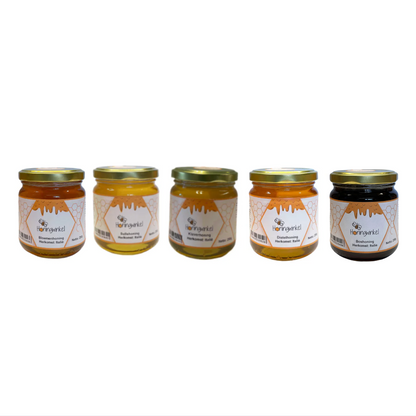 Italië Honingpakket – 5 Smaken uit Italië