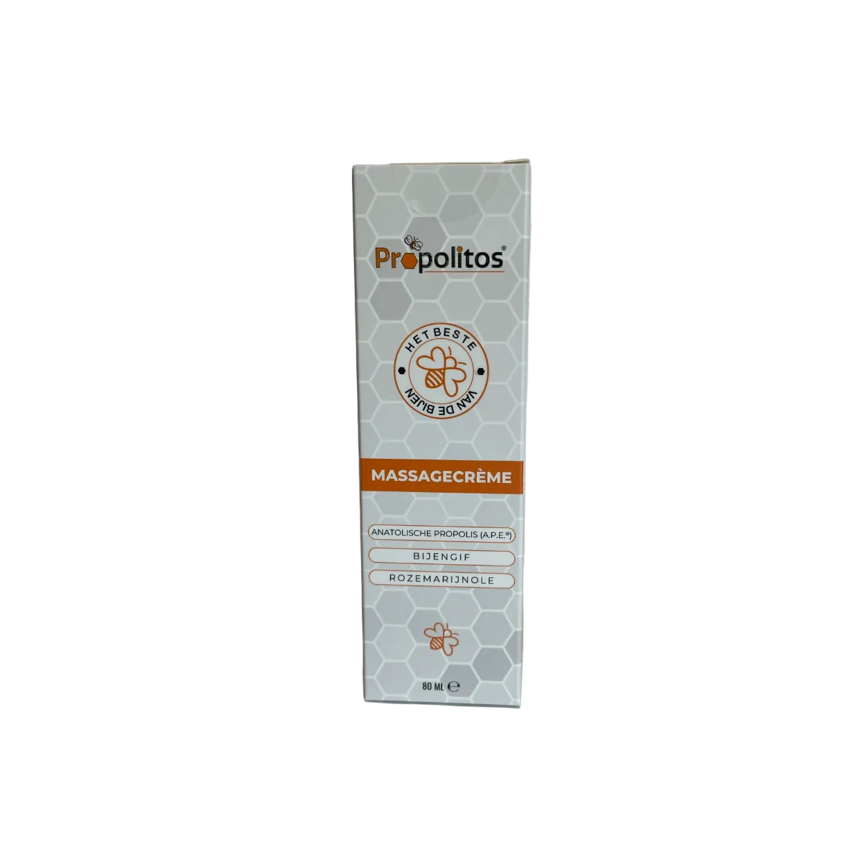 NIEUW!: Crème bijengifzalf 80ml (massagecrème, VERRIJKT met Anatolische Propolis)- Propolitos