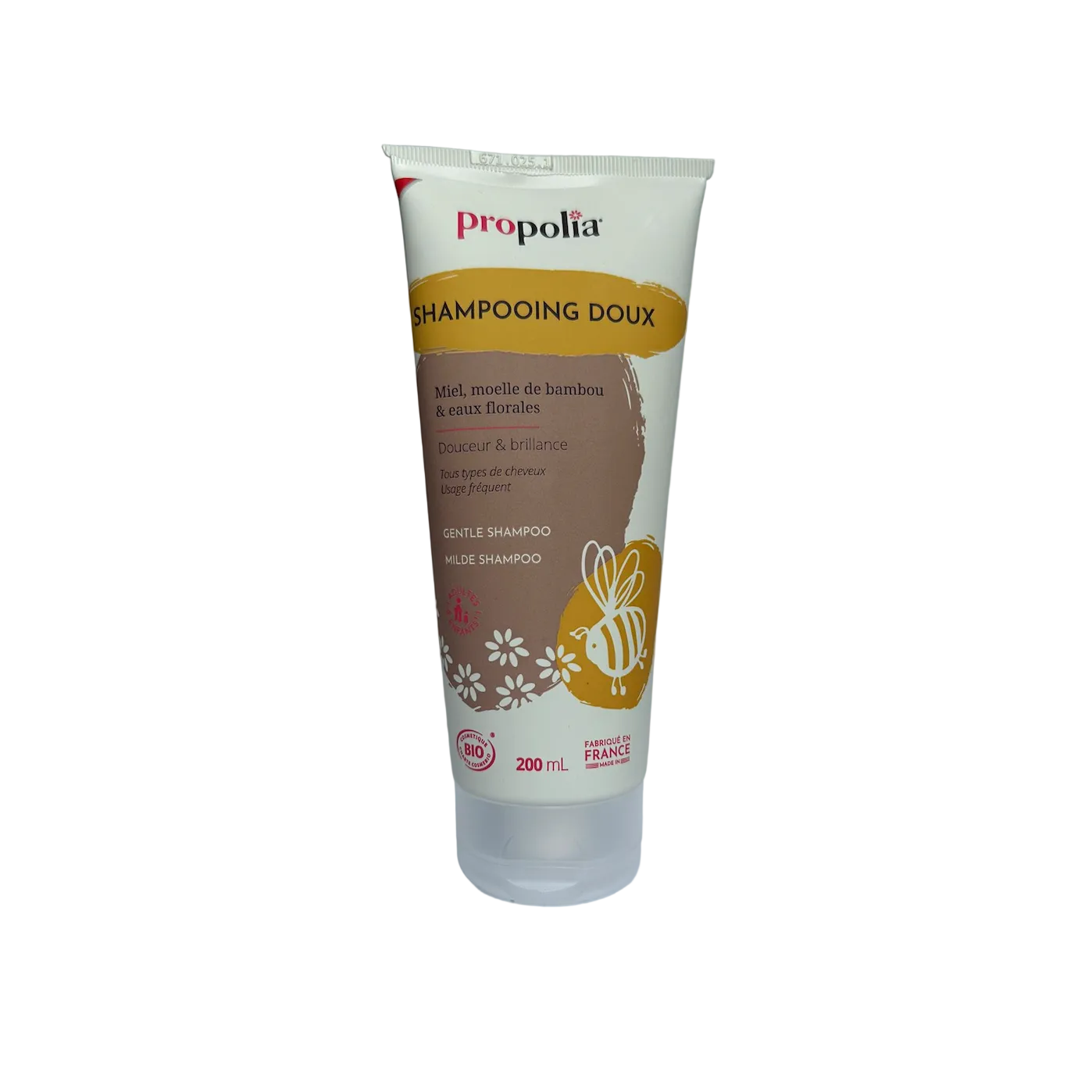 Bio shampoo met honing en bamboe 200ml Propolia