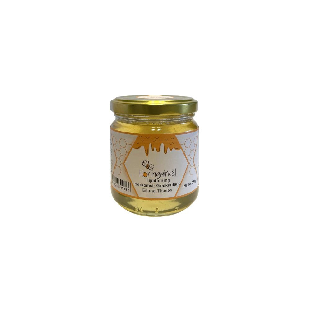 Tijmhoning 250g Griekenland Honingwinkel  (vloeibaar)