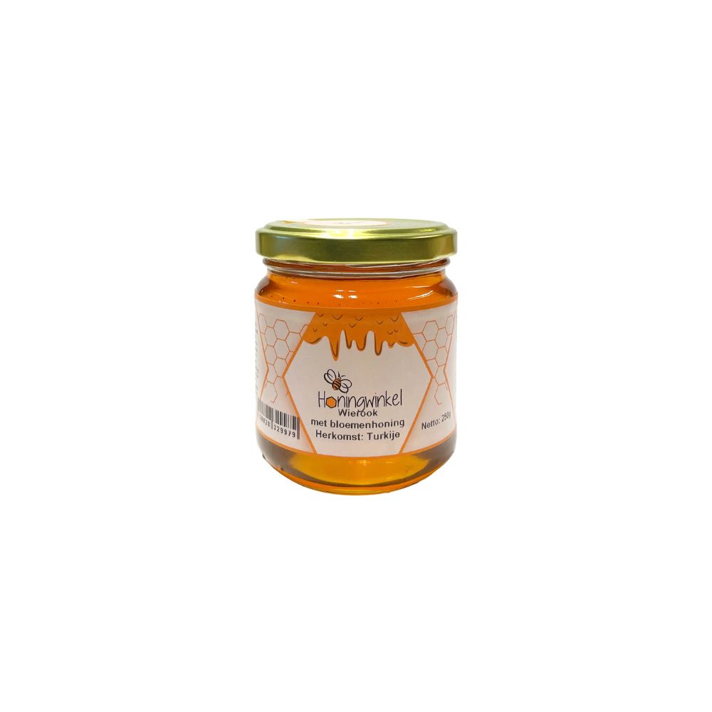Wierook met bloemenhoning 250g Turkije Honingwinkel (vloeibaar)