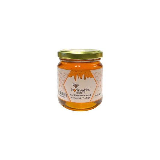 Wierook met bloemenhoning 250g Turkije Honingwinkel (vloeibaar)