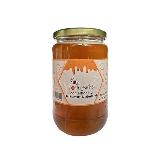 Zomerhoning 900g Nederland Honingwinkel (vloeibaar)