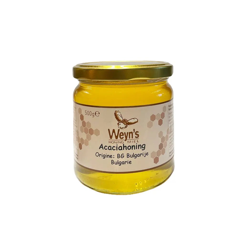 Acaciahoning 500g Bulgarije Weyn's (vloeibaar) - Honingwinkel