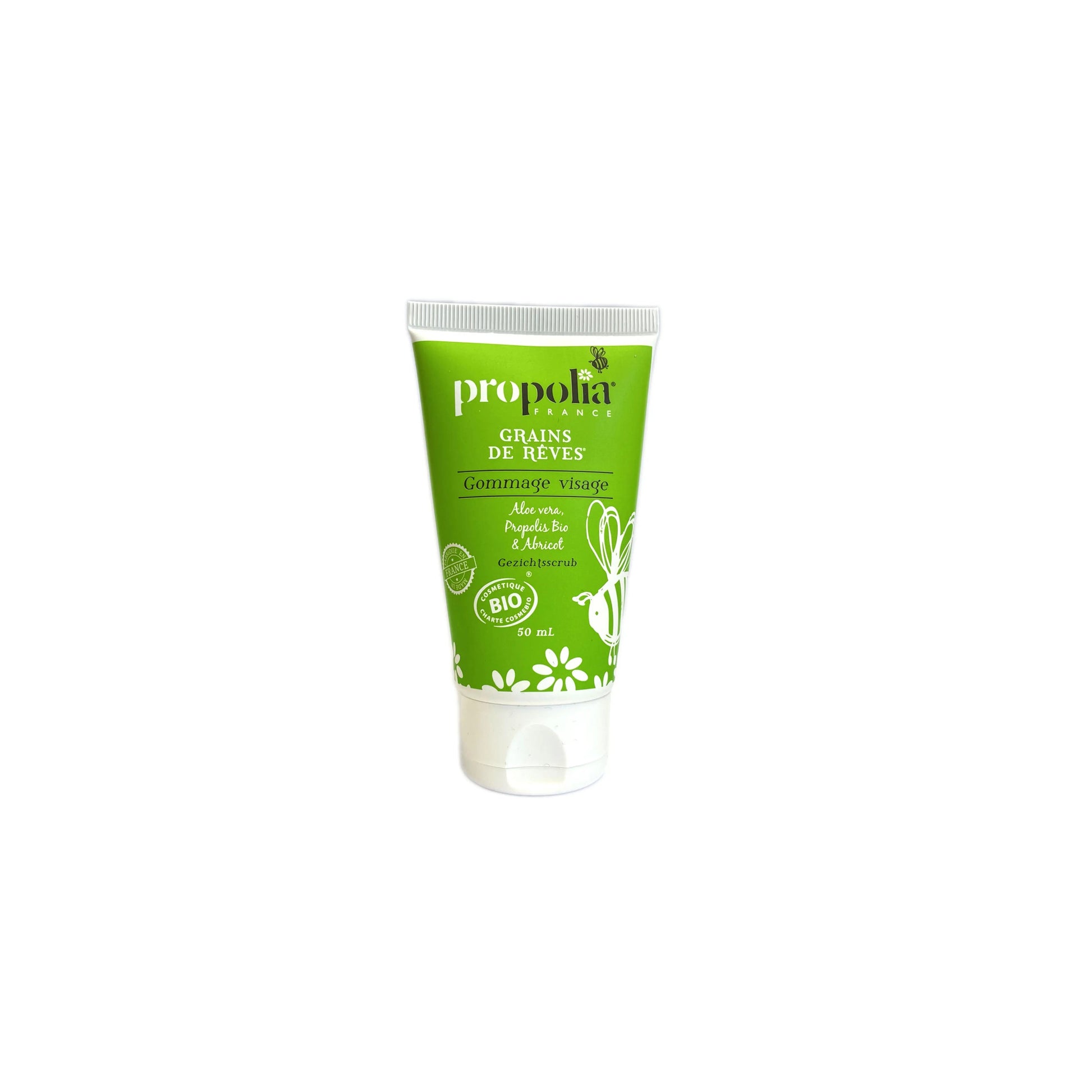 Bio Gezichtsscrub met propolis 50ml Propolia - Honingwinkel