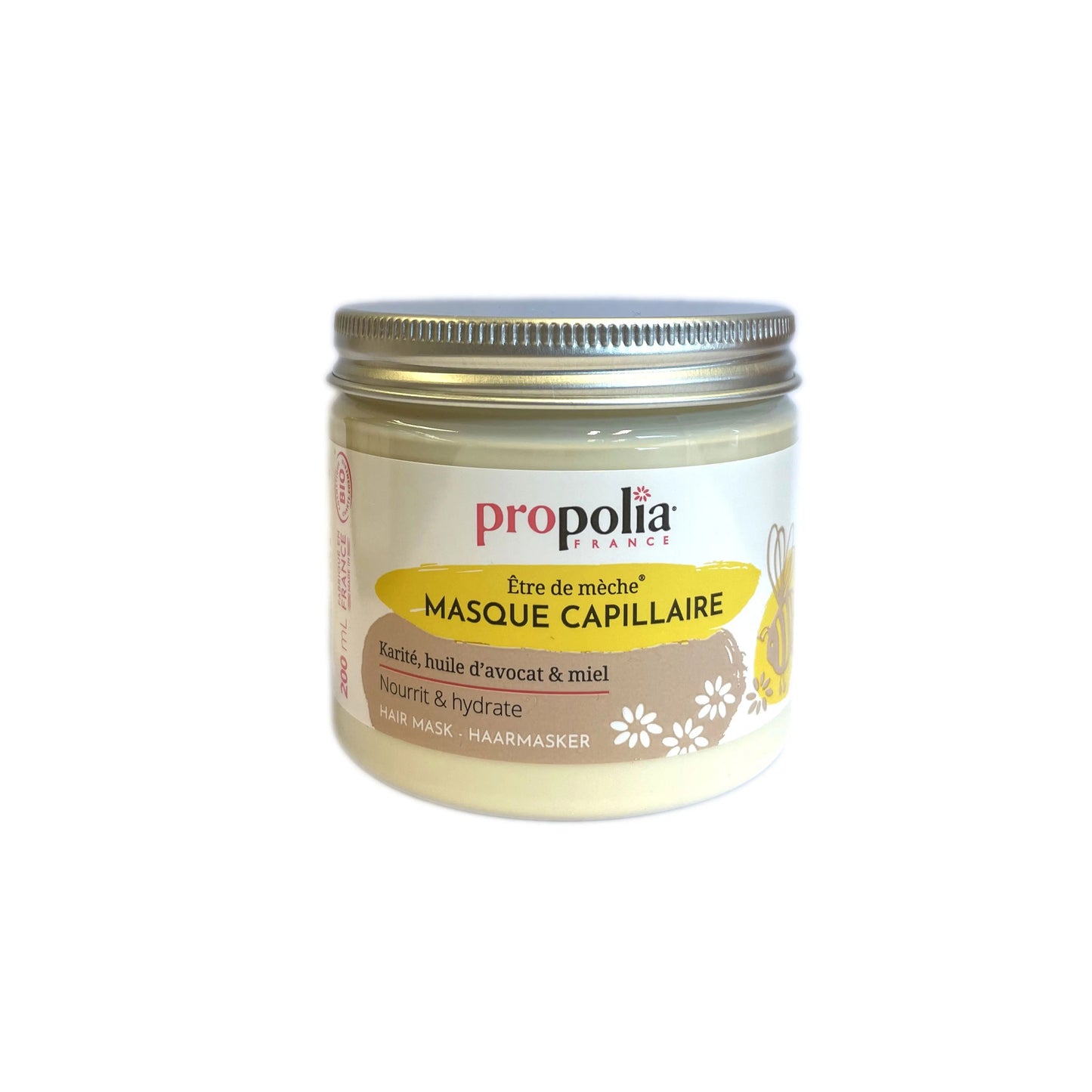 Bio Haarmasker met propolis 200ml Propolia - Honingwinkel