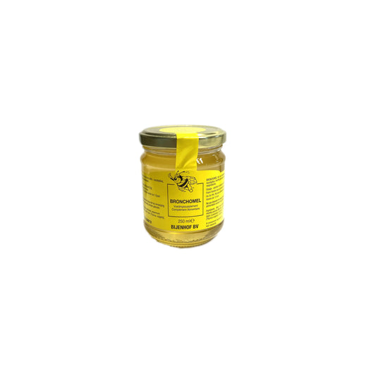 Bronchomel 250g Bijenhof (vloeibaar) - Honingwinkel