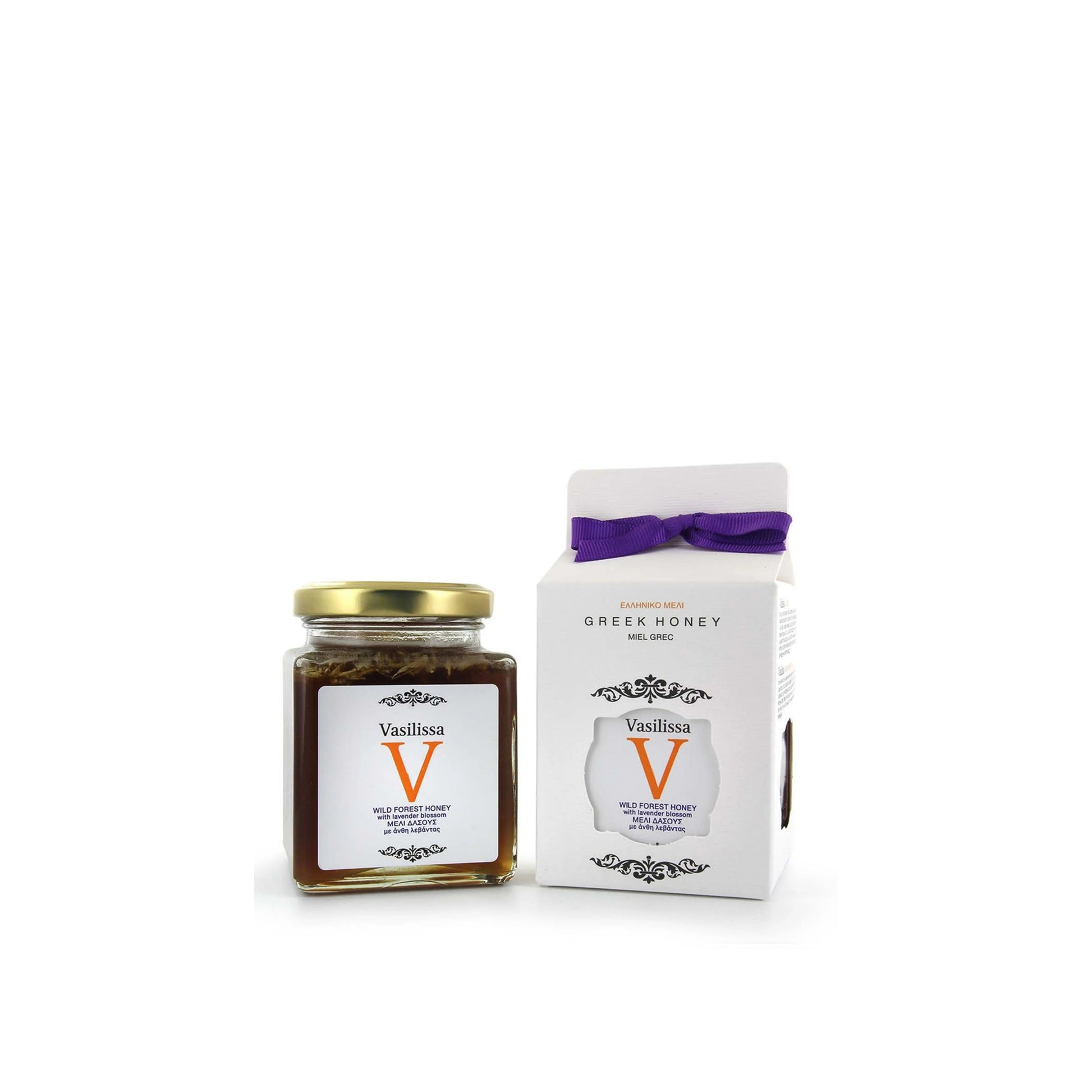 Honing met lavendelbloesem Griekenland 250g Vasilissa (vloeibaar) - Honingwinkel