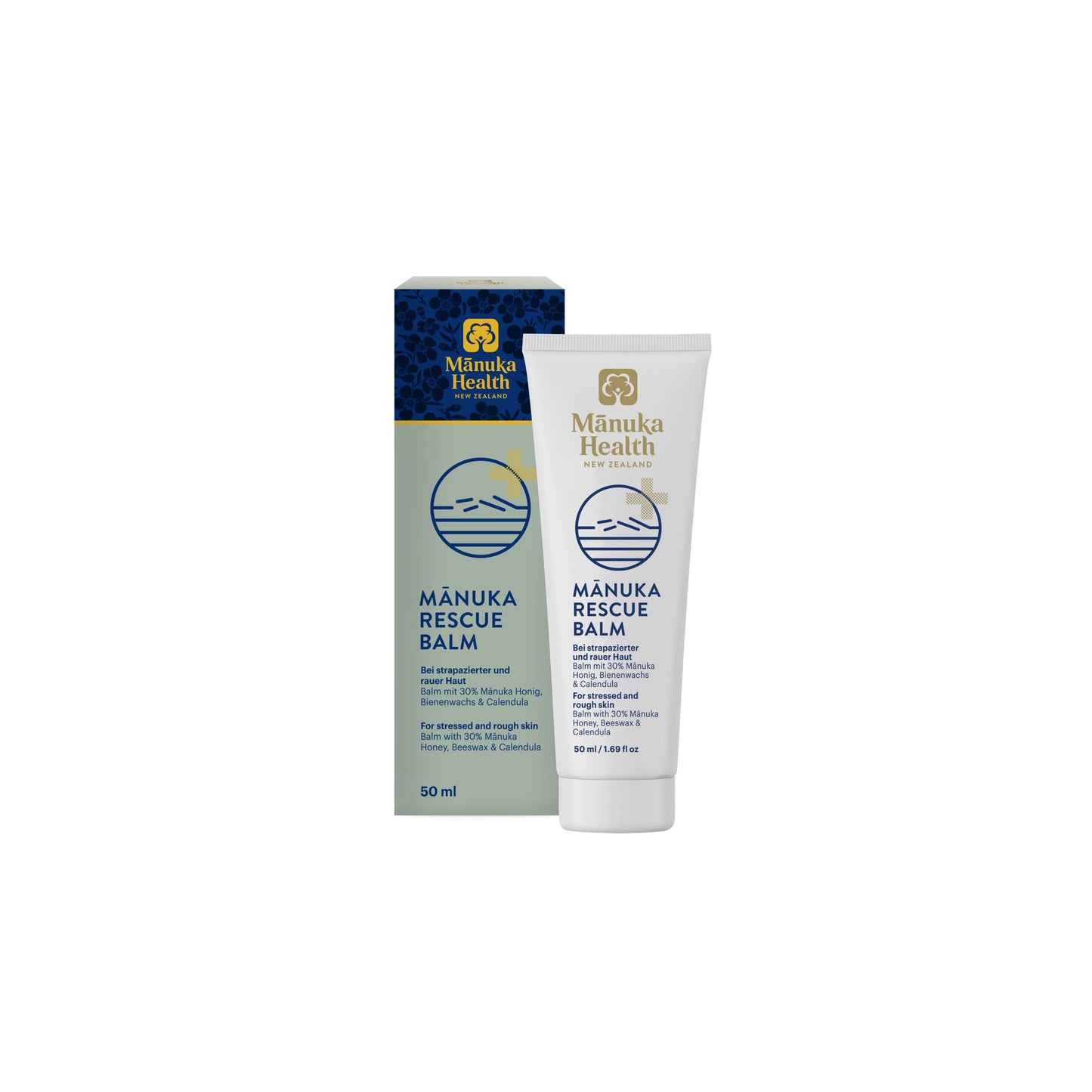 Manuka rescue balm 50ml Nieuw-Zeeland Manuka Health - Honingwinkel