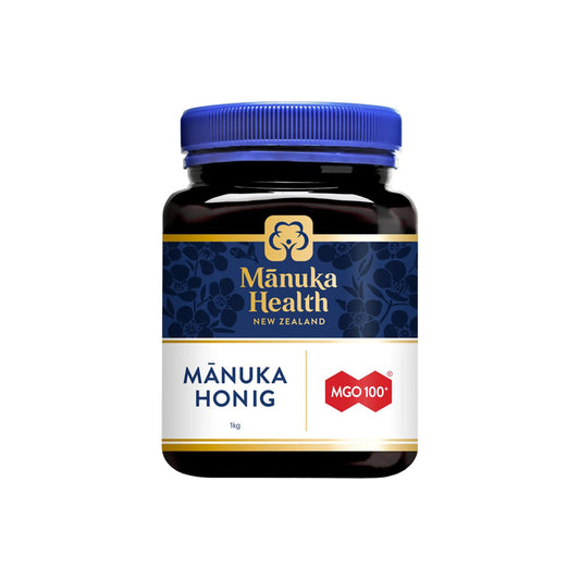 MGO 100+ 1kg Nieuw-Zeeland Manuka health - Honingwinkel