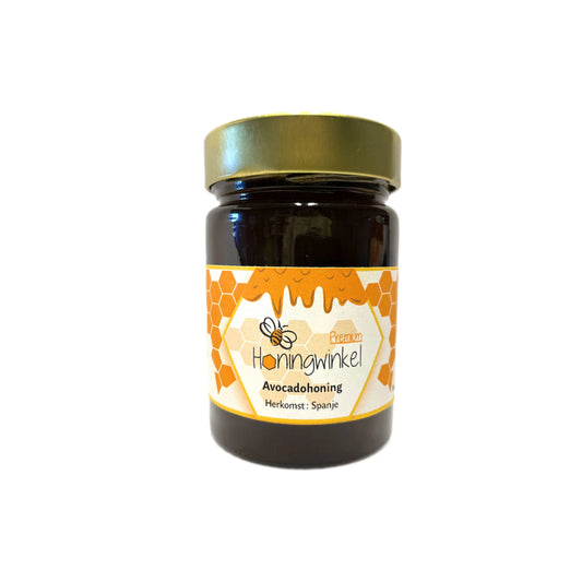 Premium avocadohoning Spanje 450g Honingwinkel (vloeibaar) - Honingwinkel