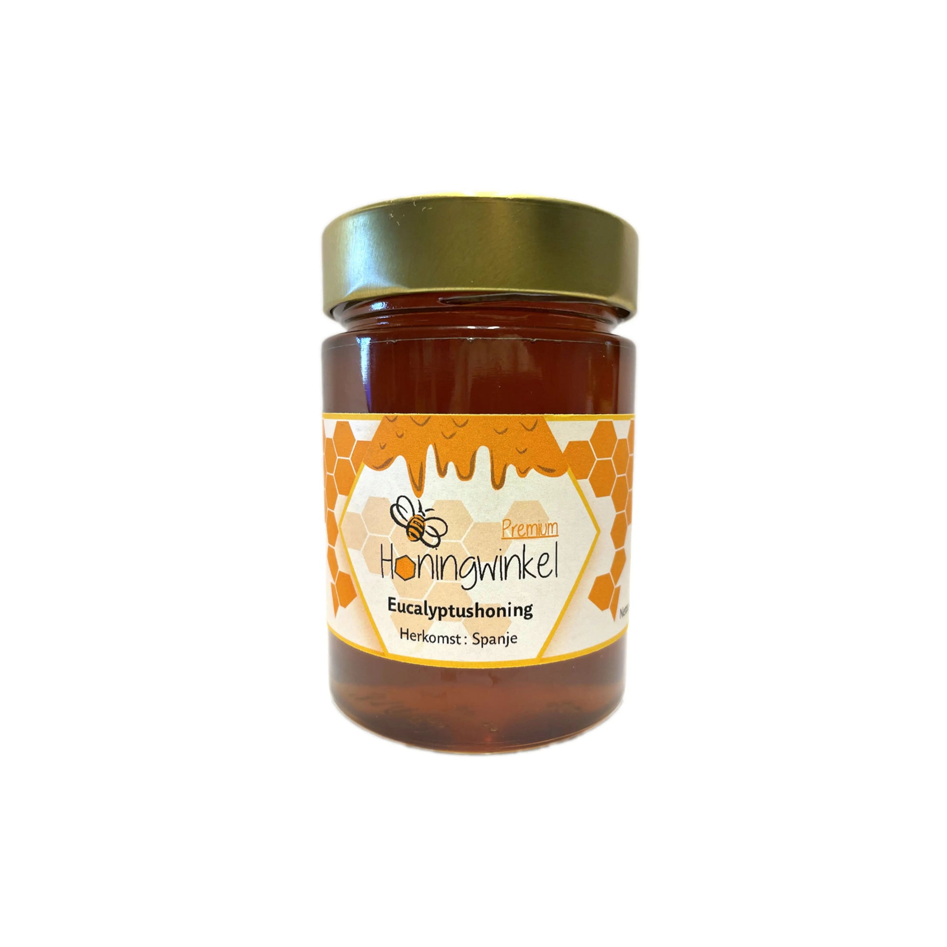 Premium eucalyptushoning Spanje 450g Honingwinkel (vloeibaar) - Honingwinkel