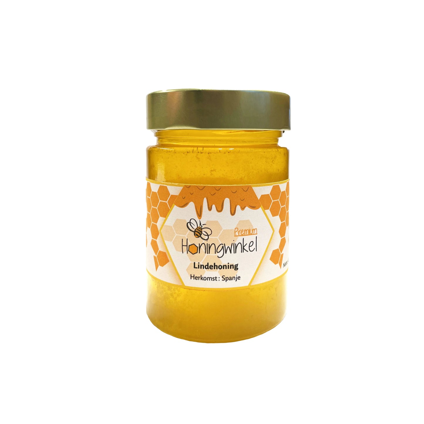 Premium lindehoning Spanje 450g Honingwinkel (vloeibaar) - Honingwinkel