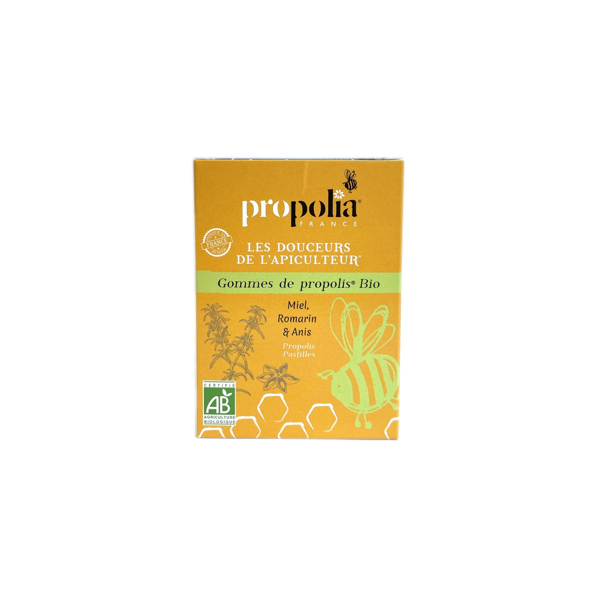Propolis pastilles anijs en rozemarijn Propolia - Honingwinkel